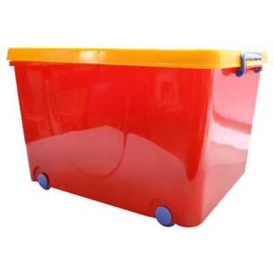 REYPLAST Caja Organizadora Multiusos Con Ruedas Bajo Cama 48 Lts