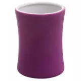 Vaso de cerámica violeta