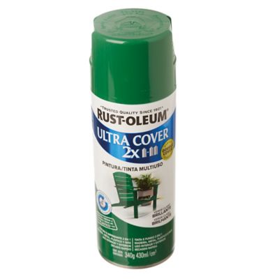 Aerosol Ultra Cover 2x verde claro brillante 340 gr 