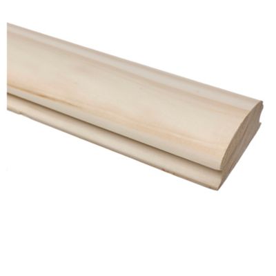 Pasamanos cuadrados: Pasamano de madera rectangular 3,3x4,6cm