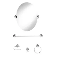 Kit de accesorios de baño Basic 5 piezas