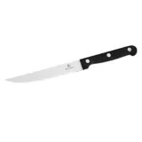 Cuchillo para verduras negro de acero inoxidable 12 cm