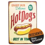 Cuadro Met Hot Dog 20 x 30 cm