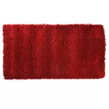 Alfombra Shaggy Luxury 80 x 150 cm roja