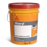 Membrana líquida acrílico Sikacryl blanco 20 kg