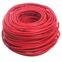 Cable unipolar 2 mm2 Rojo x 30 m