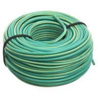 Cable unipolar 2  mm2 Verde y Amarillo x 30 m