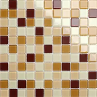 Malla mosaico marrón 30 x 30 cm