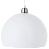 Lámpara colgante Ball blanco 1 luz E27