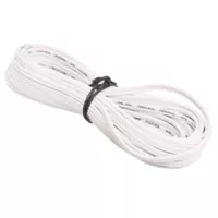 Cable gemelo 2 x 0,75  blanco de 10 m