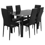 Juego de comedor Kiel 1 mesa y 6 sillas