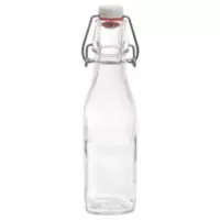 Botella de vidrio Swing con tapón 0,25 ml
