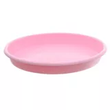 Plato redondo de 18 cm rosa pastel