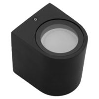 Aplique exterior cilíndrico LED 3 w negro