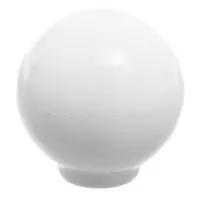 Tirador Bola blanco brillante 2,9 cm