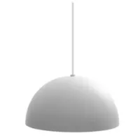 Lámpara de techo colgante blanca 1 luz E27