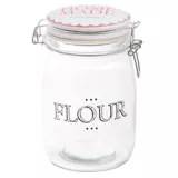 Frasco de vidrio Flour 10 x 17 cm