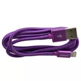 Cable IPhone 1,8 m violeta