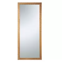 Espejo Lux rectangular dorado 50 x 120 cm