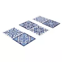 60 vinilo baldosas azulejos Emerencia - adhesivo de pared