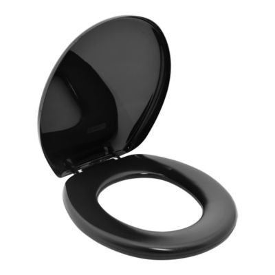 Loysa. Tapa inodoro Oval plástica Negro