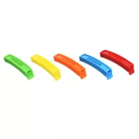 Pack de 5 clips para bolsas multicolor