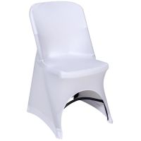 Funda para silla 60 x 48 x 87 cm blanca