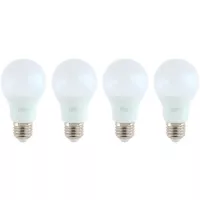 Pack de 4 lámparas LED A60 E27 5 w luz fria