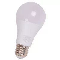 Lámpara LED 8W luz fría con fotocélula