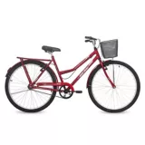 Bicicleta Paseo Valente adulto roja
