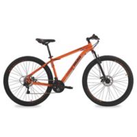 Bicicleta Venice adulto Mountain bike naranja y negra