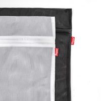 Pack de 2 bolsas para lavadora de polietileno blanco y negro