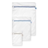 Pack de 3 bolsas para lavadodora de polietileno blanca