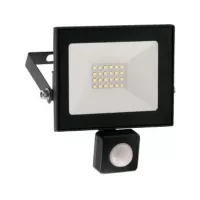 Reflector LED 30 W con sensor luz fría