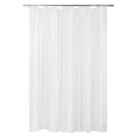 Protector para cortina de baño 140 x 200 blanca