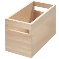 Caja de madera 12.7 x 25.4 x 15.24 cm