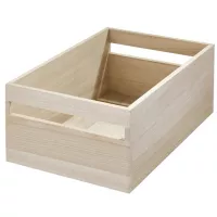 Caja de madera 38.1 x 25.4 x 15.88 cm