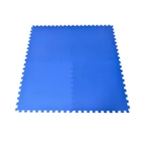 Alfombra infantil de goma eva 60 x 60 cm azul